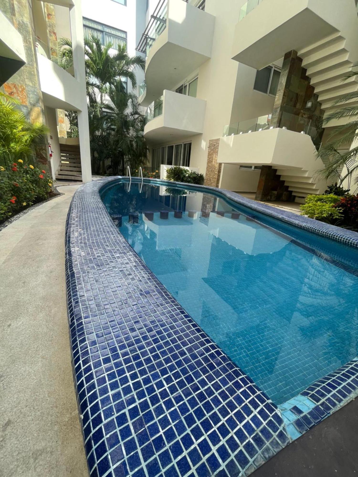 Spacious 1 Block From The Apartamento Playa del Carmen